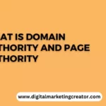 What are Domain Authority and Page Authority
